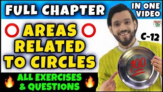 Circles  Areas Related To Circles  Class 10 Maths Chapter Number 12  All ExercisesQuestionsCBSE [upl. by Milburr]