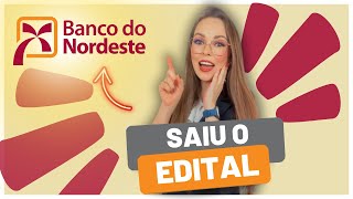 SAIU EDITAL BANCO DO NORDESTE 2024  ANALISTA BANCÁRIO BNB 2024  NÍVEL MÉDIO [upl. by Cammy]