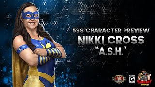 Character Preview Nikki Cross quotASHquot 5SS Gameplay  WWE Champions [upl. by Lebatsirhc]