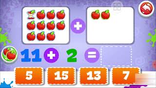 Adding amp Subtracting Addition 1 to 9 Math for Kindergarten [upl. by Drud]