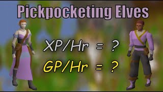 OSRS 2023 1hr of Pickpocketing Elves [upl. by Holleran]