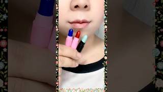 Cute Capsule Lipstick 💊💄  mini lipstick combo  VIRAL Capsule Lipstick shorts ytshorts [upl. by Ydroj]