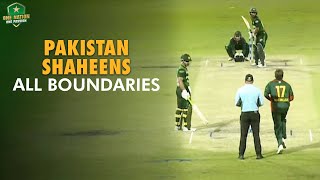 Pakistan Shaheens Boundaries in Victory over Tasmania  Top End T20 Series Darwin 2024  MA2A [upl. by Oibirot]