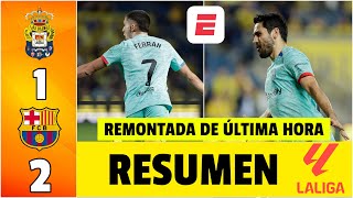 🔴 LAS PALMAS  BARCELONE LIVE  🔥LES DEBUTS DE VITOR ROQUE  🚨VICTOIRE OBLIGATOIRE POUR LE BARCA [upl. by Einnor229]