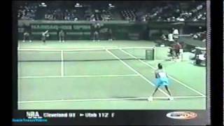 Monica Seles vs Jennifer Capriati 2002 Miami Highlights [upl. by Joelle]