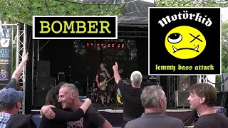 BOMBER  LEMMY BASS amp VOCALS  MOTÖRHEAD COVER PERFORMED LIVE BY THE ANGRY MOTÖRKID 2023 [upl. by Enileve]