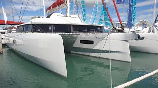 Neel 65 Trimaran 2019  Neels Biggest Trimaran Ever Build incl sailing footage [upl. by Esiuqram]