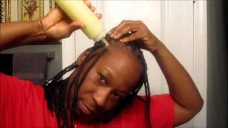 Doing a 60 Day Challenge using the Sulfur Hair Growth Oil [upl. by Ahsener]