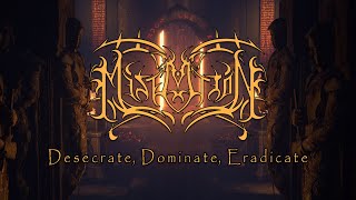 MISERATION  Desecrate Dominate Eradicate Lyric Video [upl. by Davena]