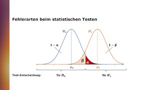 Fehlerarten Alpha und BetaFehler Fehler 1 und 2 Art [upl. by Nnylirej749]