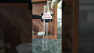 sodium hydroxide and ferric chloride experiment fscpracticals chemicalanalysis chemistry [upl. by Zeiler]