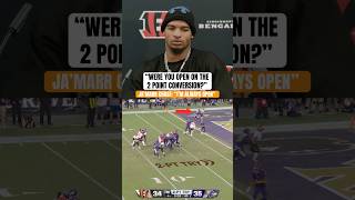 JaMarr Chase after the Bengals loss to the Ravens on TNF via Bengals [upl. by Aita550]