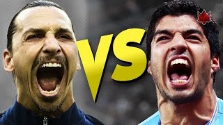 Luis suarez vs Zlatan ibrahimovic 2016 ● Skills amp Goals Battle  HD [upl. by Nuahsyar749]