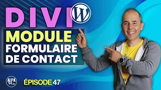 Divi  Module formulaire de contact  Tutoriel WordPress Divi ✅ [upl. by Aihsyak]