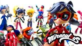 Miraculous Ladybug Toys Season 1 and Season 2 Custom Doll Review  Evies Toy House [upl. by Klug]