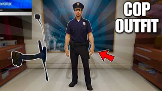 NEW HOW TO GET COP OUTFITBELT IN GTA 5 ONLINE 166 NO TRANSFER amp NO NET CUT [upl. by Eerized]