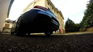 BMW F20 118i 2017 B38 engine 15T 3 cyl 136 HP exhaust stock sound with Pipercross air filter [upl. by Fanchan]