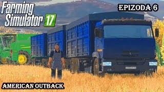 Farming Simulator 2017  American Outback  Epizoda 6 [upl. by Estevan658]