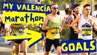 Valencia Marathon 2024  My ONE Simple Goal Going Into The Race [upl. by Carrington]