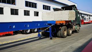 Pullout Flat Panel Trailer [upl. by Ahsiekram]