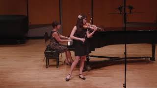 Sarasate Spanish Dance op26 No7 Alexis Hatch Abram Shtern Centenary Concert [upl. by Aneelehs]