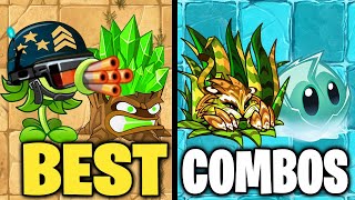 20 BEST COMBOS TEAM PLANT  Plants Vs Zombies 2 [upl. by Nitsur]