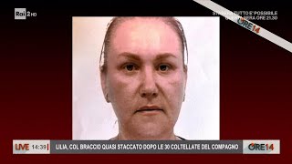 Lilia massacrata dal compagno che aveva denunciato  Ore 14 del 26092022 [upl. by Zingg]