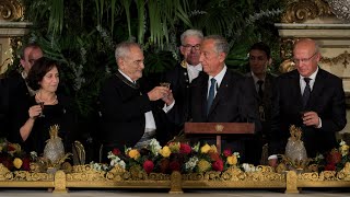 Jantar oficial em honra do Presidente da República Democrática de TimorLeste José Ramos Horta [upl. by Akinom]