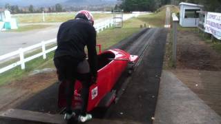 Bobsled Push Training Jesse Beckom III [upl. by Enitnatsnoc]