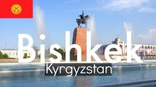 Bishkek Kyrgyzstan CITY TOUR [upl. by Siraved]