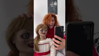 😱🤫😱Annabelledoll SoleilDogan annabelle short annabelledoll soleildogan [upl. by Eiramalegna]