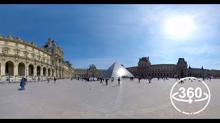 The Louvre Museum Guided Tour in 360° VR [upl. by Lenuahs725]