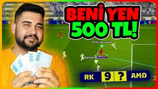 BENİ YEN 500 TL KAZAN💰 RAKİBE 10 GOL ATARSAM 2000 TL KAZANIRIM😱 13 GOL eFootball Mobile 2025 [upl. by Lipsey260]