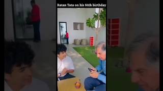 🎂84 birthday ratan tata🤩 student friendship motivation ratan tata trending viral video [upl. by Lebazej]