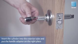 Knob replacement by knob Handle – TESA ASSA ABLOY [upl. by Charisse561]