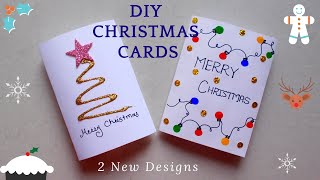 DIY 3D Christmas Pop Up Card  How to Make Christmas Greeting Card  Handmade Christmas Cards [upl. by Whittaker696]