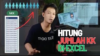 CARA MENGHITUNG JUMLAH KKNKK DI EXCEL [upl. by Julius]