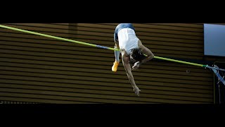 February 25 2023 Armand Duplantis Clears 622m to break world pole vault record [upl. by Brahear803]