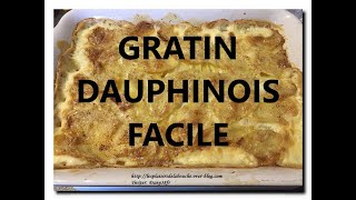 Gratin dauphinois La recette facile [upl. by Nnaasil]