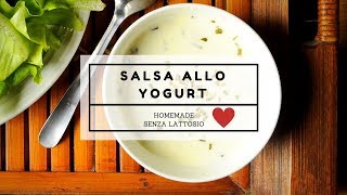 salsa allo yogurt homemade [upl. by Hukill]