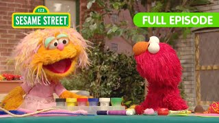 Elmos Playdate with Zoe and Rocco  THREE Sesame Street Full Episodes [upl. by Gerianna541]