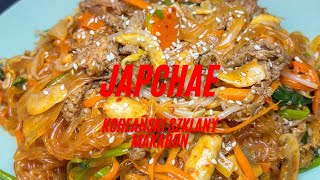 ✨JAPCHAE✨ czyli koreański szklany makaron 🍜 [upl. by Aekin]