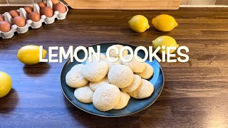 Easy Lemon Cookies [upl. by Abbey]