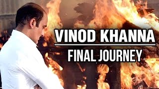 Actor Vinod Khanna Funeral FINAL JOURNEY And LAST RITES  Bollywood Pays Tribute [upl. by Adyl302]