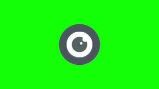 Free Eye Icon Animation HD Green Screen [upl. by Nanny]