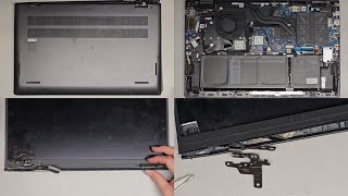 Dell Inspiron 5515 Disassembly RAM SSD Hard Drive Upgrade Battery Replacement Hinge JB Weld Repair [upl. by Hareenum952]