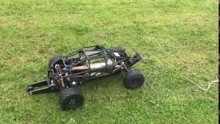 RCMAX 40GT HPI BAJA with TITANIUM SIDE PIPE [upl. by Neiman]