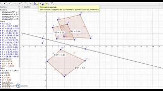 SIMILITUDINE costruzione in Geogebra [upl. by Jepum726]