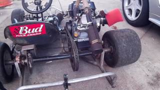 Racing Go Kart Header Installation [upl. by Sandeep188]