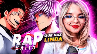 REAGINDO Gojo vs Sukuna Jujutsu Kaisen  Expansão de Domínio  Kaito [upl. by Idram]